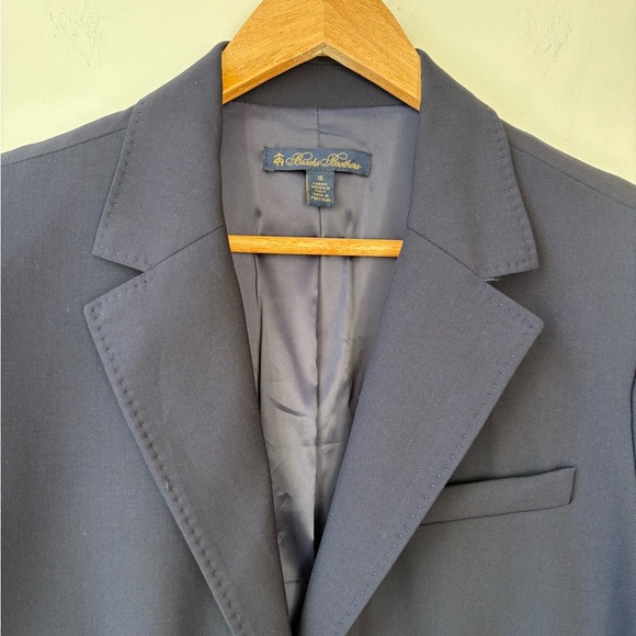 Brooks Bothers Navy Wool Blazer - Picture 6 of 16